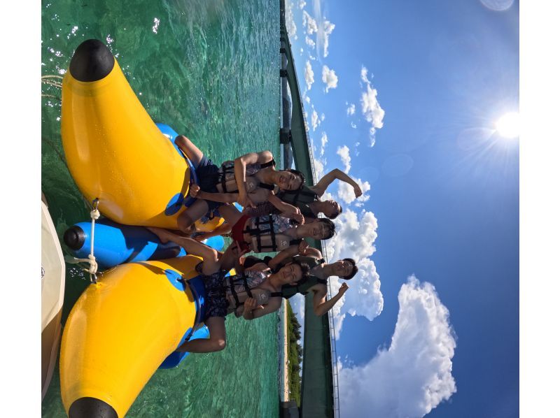 【今帰仁・古宇利】1グループずつ完全貸し切りでのご案内♪最新アクティビティ5種類＆ジェットスキー体験から2種類選んで遊べる定番のターチプランの紹介画像