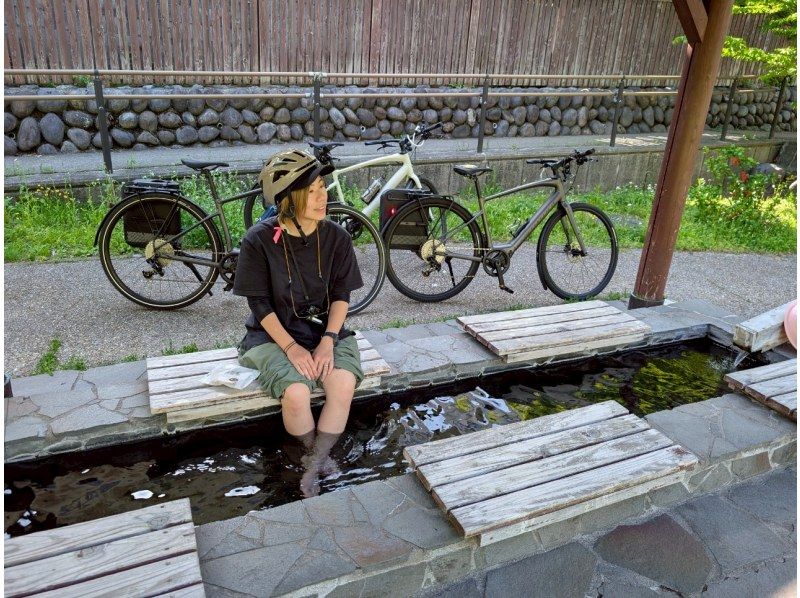 【群馬 みなかみ】最新のE-BIKE（クロスバイク）半日レンタサイクルの紹介画像