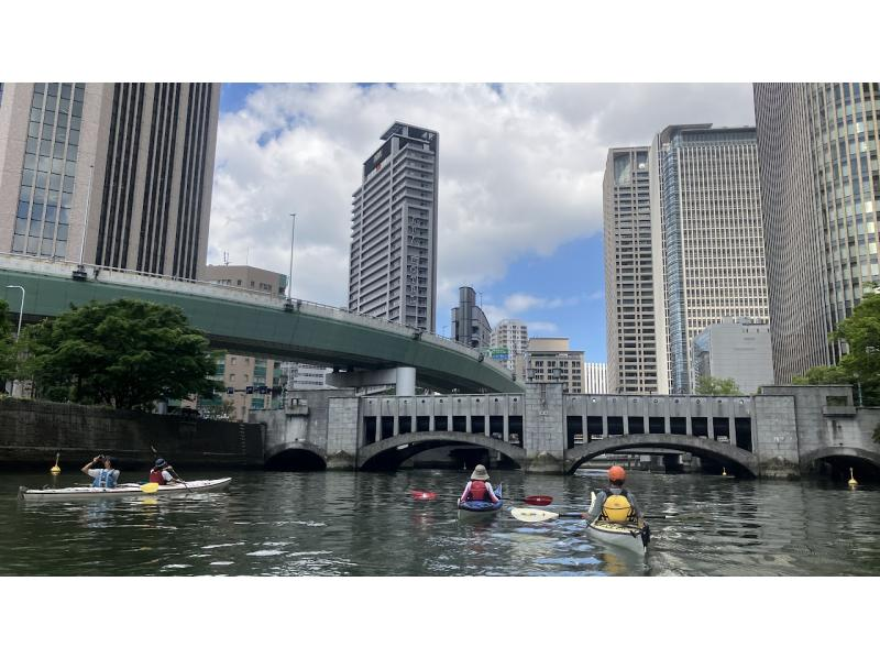 [Osaka, Sakuranomiya] Water City Osaka Canal Tour (Half-day Kayak or SUP) Private tour limited to one group, safe and secure! Beginners and children welcome!の紹介画像