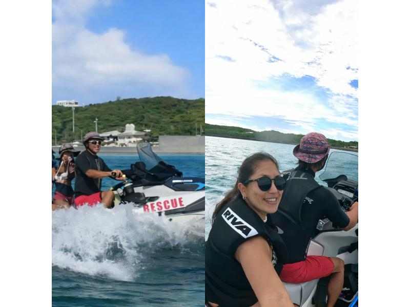 【沖縄・伊平屋島】1組貸切りジェットスキーで行くシュノーケリングツアー(90分コース）おひとり様・当日予約OK《送迎無料》動画データ無料！の紹介画像