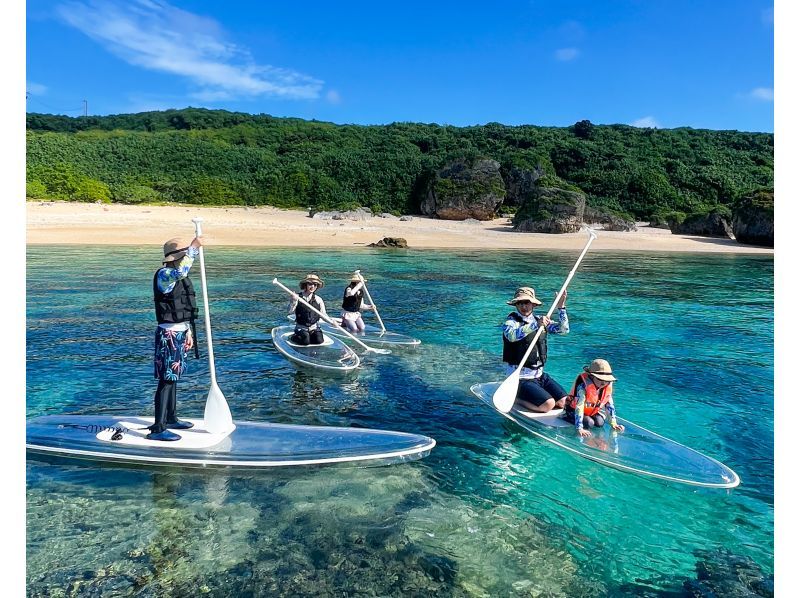 【沖縄・宮古島】《クリアサップ》絶景透明度抜群宮古ブルーでクリアサップ体験！の紹介画像