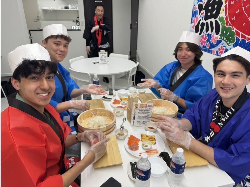 【大阪市浪速區】向壽司師傅學習正宗壽司的製作方法！距離車站步行3分鐘の紹介画像