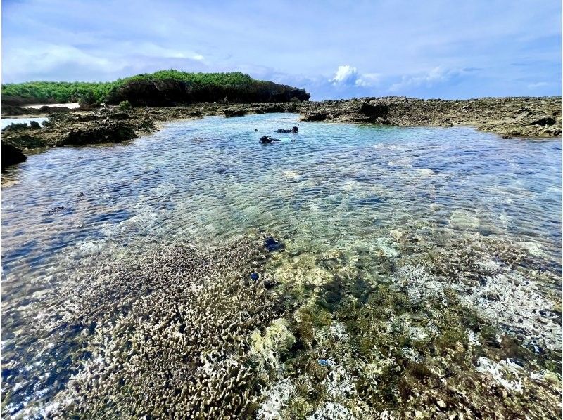 【沖縄・久米島】【ファミリー限定・完全貸切】カヤック&シュノーケリング(初心者·お子様連れもOK(0歳～)［現地集合プラン］の紹介画像