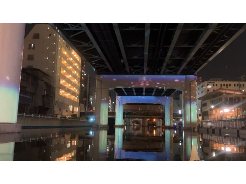 Water City Osaka Night Kayak Tour Expo Limited Time Plan Night View & Osaka River Fantasy Light and Water Entertainment Show Limited to 3 people per groupの紹介画像