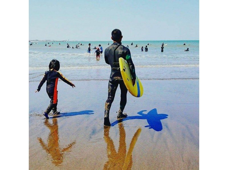 [Chiba, Kujukuri] Surfing school on Chiba's Taito Coast. First time surfing / Beginners (with some experience) / From children to senior classes!の紹介画像