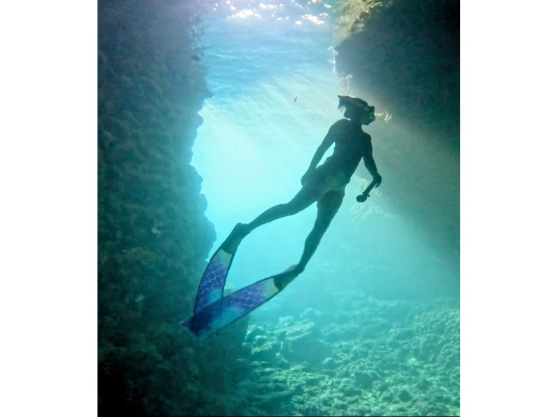 スキンダイビング【沖縄本島・青の洞窟等】♡初心者・お一人様・グループ！（日本語・Englishガイド）の紹介画像