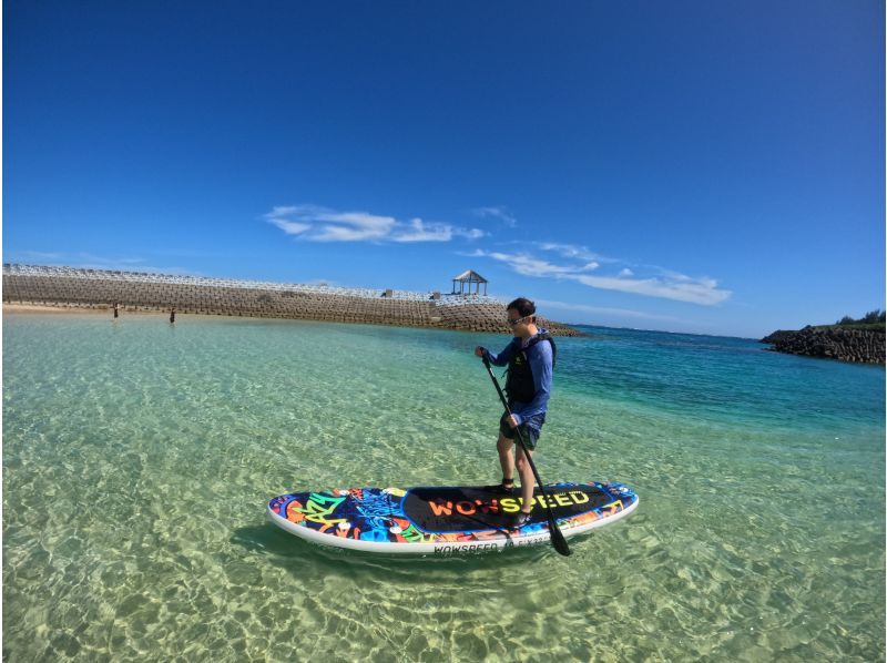 【1人旅・1人参加限定・送迎付き・完全貸し切りお一人様限定マンツーマンツアー・ドローン撮影あり】⭐️70歳以上も可能⭐️大人気SUPツアー！の紹介画像