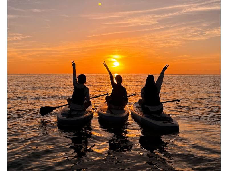 【沖縄・宮古島】《サンセットサップ》心癒される夕焼けを眺めながらSAPでクルージング！の紹介画像