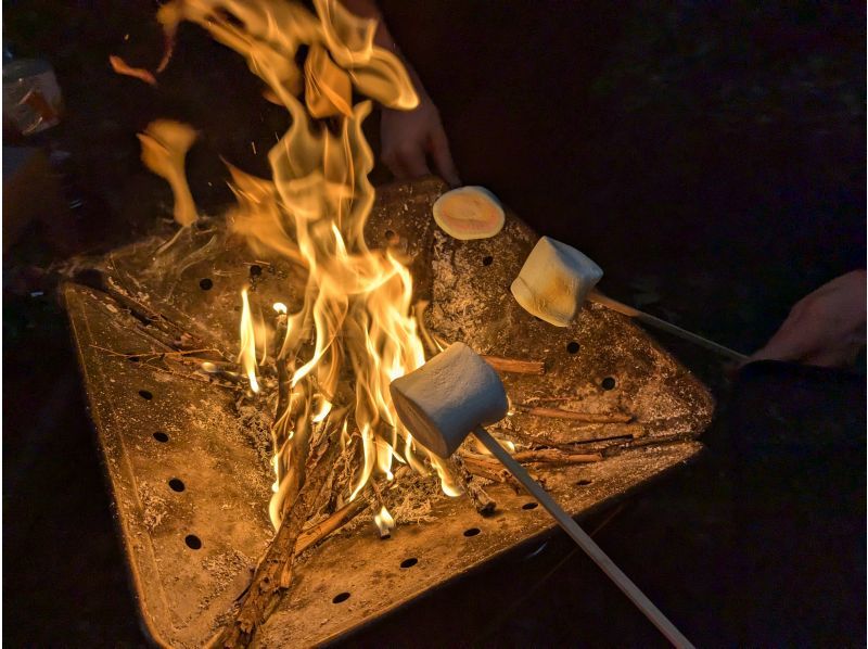[Tokyo, Akiruno] Experience waterfall meditation, cave exploration, and BBQ! An adventure to explore Tokyo's hidden areas guided by a hunter! Refresh your mind and body with the effects of forest therapy♪の紹介画像