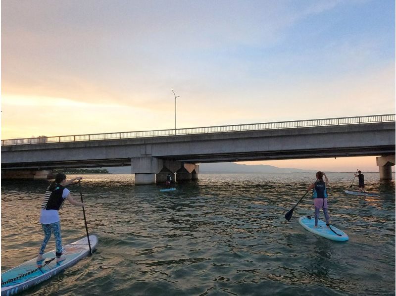 [Shiga, Lake Biwa] Naito's Sunset on SUPの紹介画像