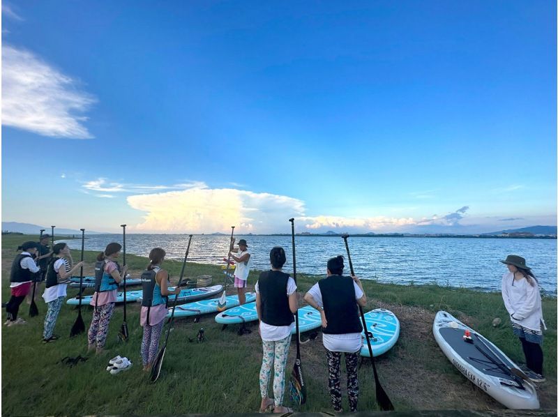 [Shiga, Lake Biwa] Naito's Sunset on SUPの紹介画像