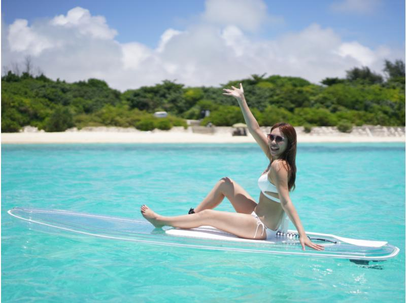[โอกินาว่า มิยาโกจิม่า] ล้างทรัพย์! ทัวร์ SUP ส่วนตัวพร้อมถ่ายภาพด้วยโดรน (ประมาณ 2 ชั่วโมง)の紹介画像
