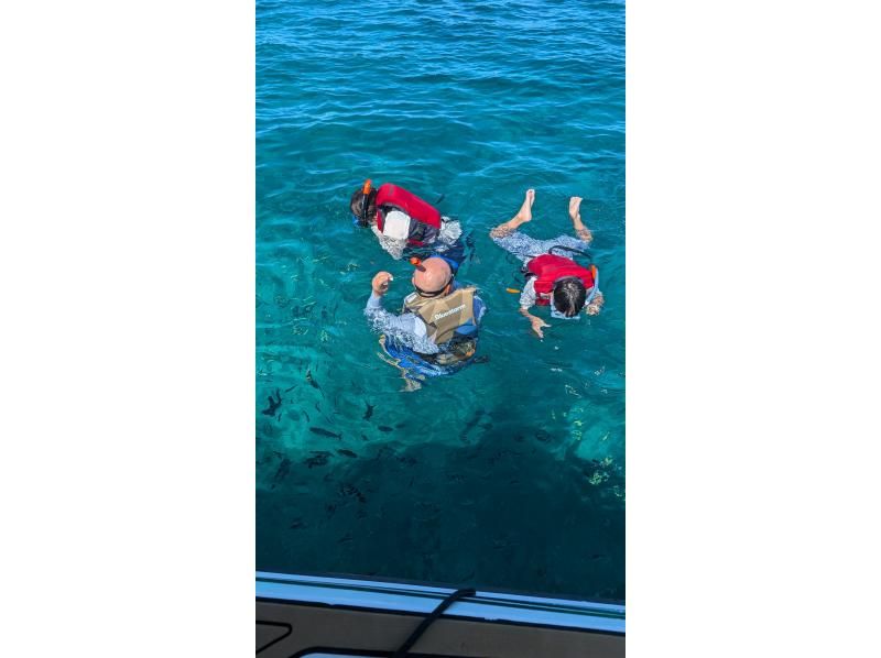 【沖縄・慶良間】スカイブルーの海を独占！貸切ボートで行くプライベートシュノーケリング体験の紹介画像