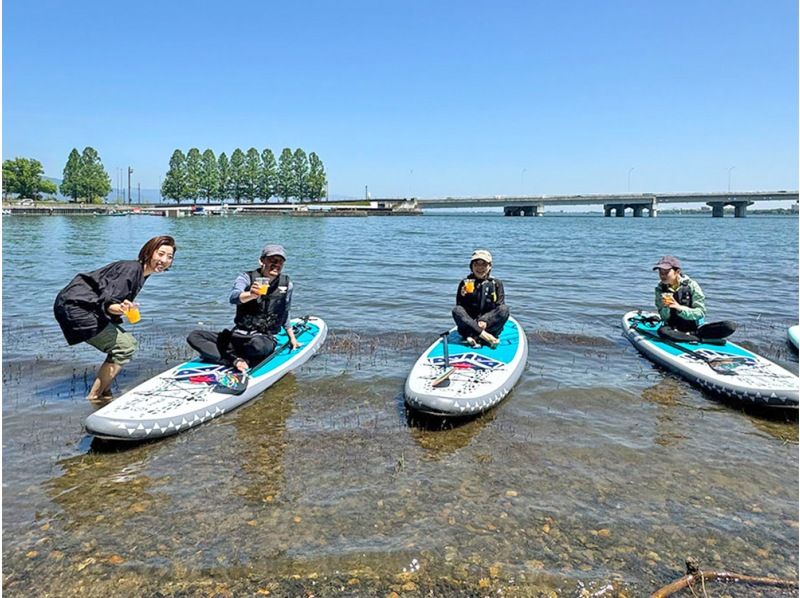 【滋賀・長浜】カフェ & SUPクルーズ《湖上ドリンク付き！》★2025/7/26(土)限定★の紹介画像