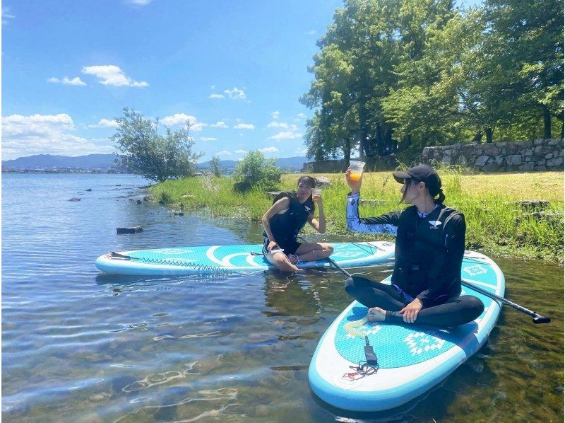 【滋賀・長浜】カフェ & SUPクルーズ《湖上ドリンク付き！》★2025/7/26(土)限定★の紹介画像