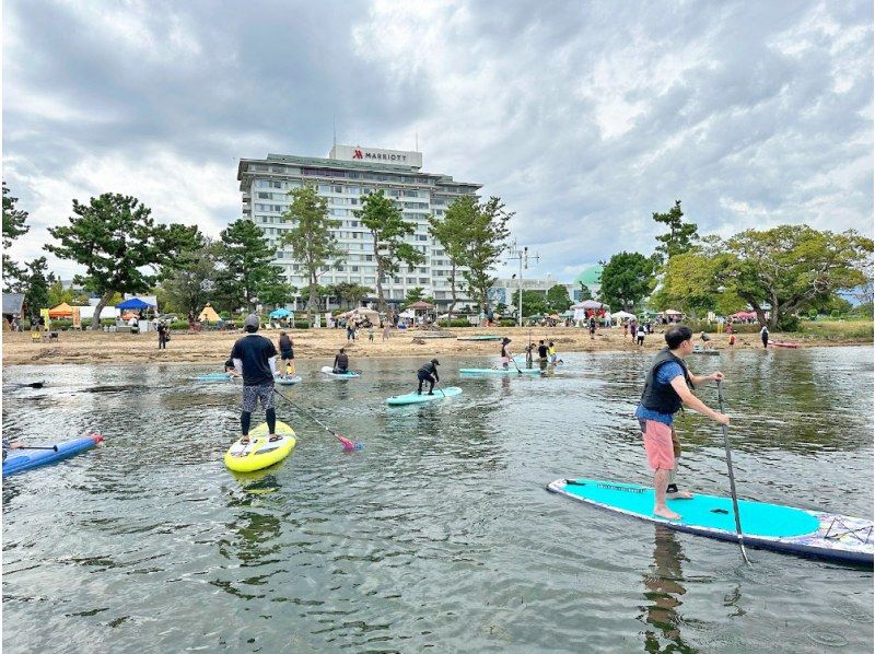 【滋賀・長浜】カフェ & SUPクルーズ《湖上ドリンク付き！》★2025/7/26(土)限定★の紹介画像