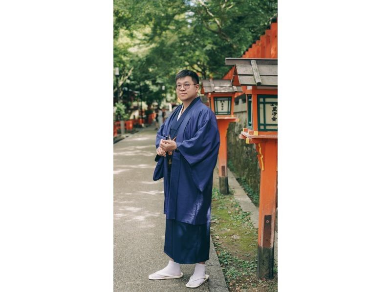 男性ベーシック着物（男性普通和服）の紹介画像