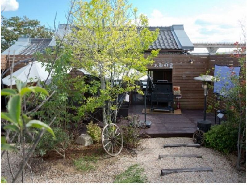 [Nara・Nara city] BBQ experience in the garden space of an old-style house! Private one-day planの紹介画像