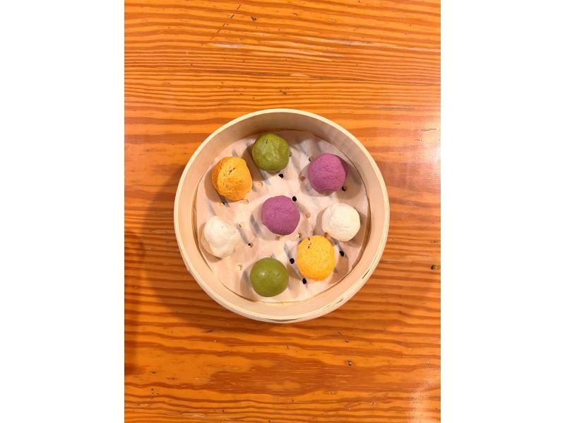 [熊本/阿蘇] 連清正君都會驚訝！體驗傳統甜點的美味，親手製作三色團子の紹介画像