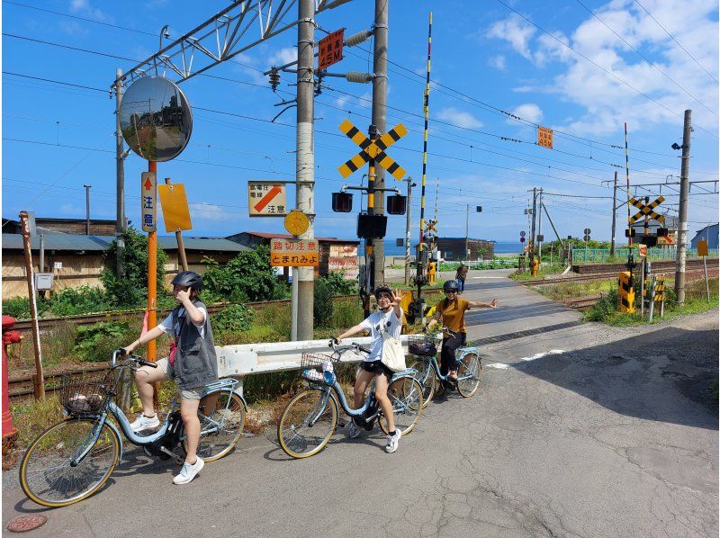 [Hokkaido, Otaru] Easy electric assist bicycle tour of "nature and hot spring town" ♪ (1 day course)の紹介画像