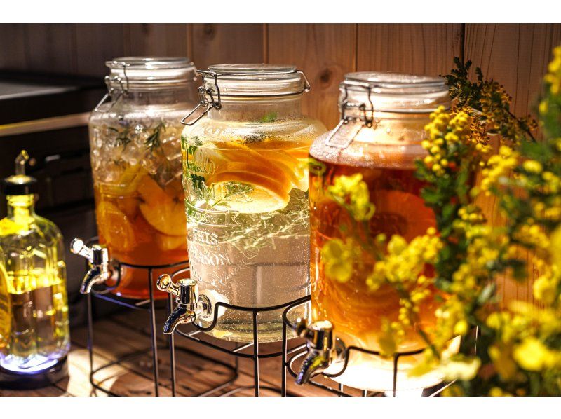 [愛知/名古屋]午餐暢飲套餐！啤酒花園和奢華的地中海BBQ！附2小時無限暢飲（僅限週末）の紹介画像