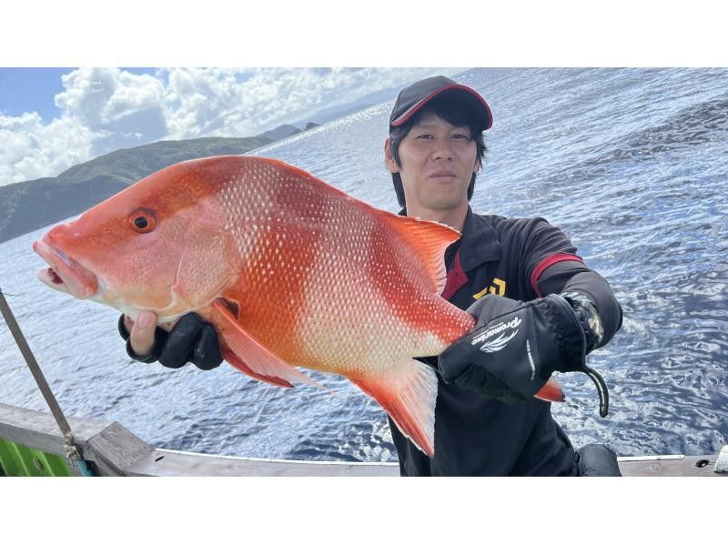 ジギングor餌釣り1日船釣りツアー　(トイレ完備、貸し出し可能)の紹介画像