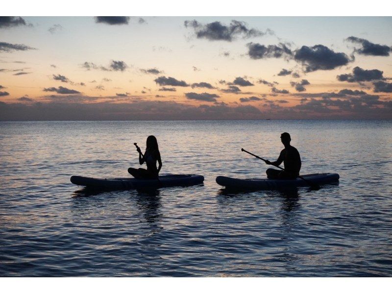 【沖繩，宮古島】經濟實惠套餐《歡迎初學者》宮古島日落槳板衝浪★免費照片★の紹介画像