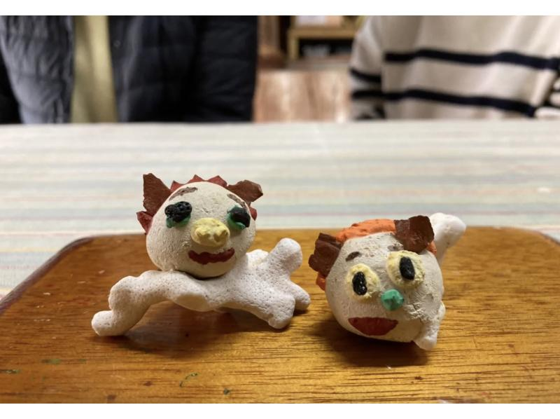【沖縄・西表島】天然サンゴと漆喰で可愛らしいシーサー作り体験の紹介画像