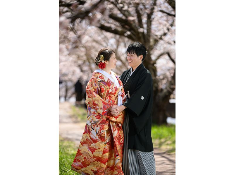 [ยามานาชิ/ฟูจิโยชิดะ] เช่าชุดกิโมโน (สำหรับเที่ยวชมสถานที่) & "งานแต่งงานภาพถ่ายภูเขาไฟฟูจิ"の紹介画像
