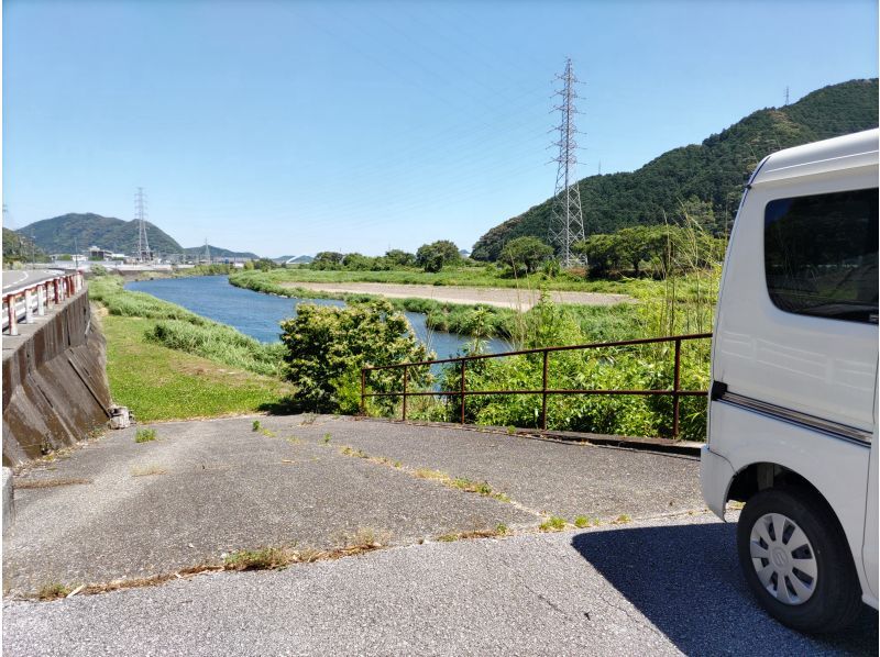 レンタサイクルで〝土佐の清流 新荘川〟沿いをサイクリング（今なら川釣りモニター体験が無料）　の紹介画像