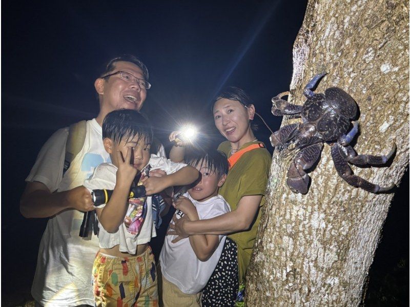 【宮古島・ナイトツアー】幻のヤシガニ・ジャングル探検ツアー！雨天決行｜当日予約◎＜写真データ無料でお渡し！＞の紹介画像