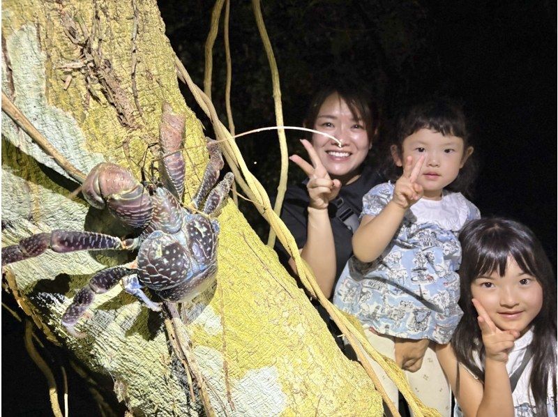 【宮古島・ナイトツアー】幻のヤシガニ・ジャングル探検ツアー！雨天決行｜当日予約◎＜写真データ無料でお渡し！＞の紹介画像