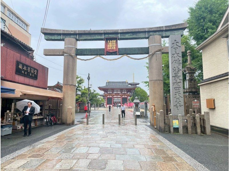 【大阪城、新世界、四天王寺】完全私人化的观光行程！含午餐和下午茶！（全程6小时）の紹介画像