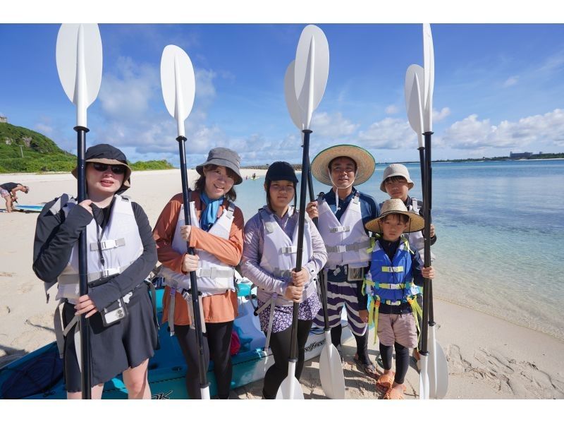 【沖縄・宮古島】《貸切VIPプラン》トリプルでお得な♪カヤック秘境冒険ツアー✖ウミガメシュノーケル✖ドローン撮影！！貸切なので初心者も安心！の紹介画像