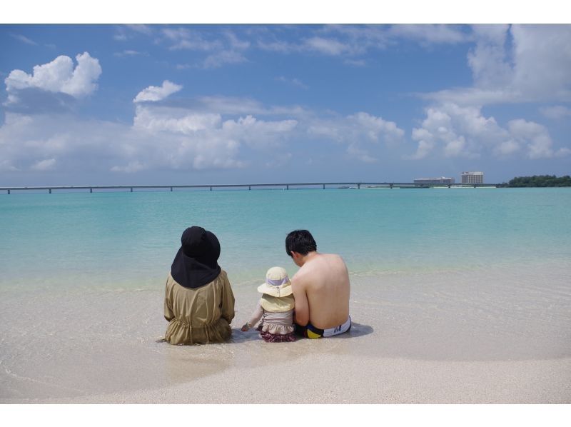 【少人数制ツアー】宮古ブルーに浮かぶ幻の浜「ユニの浜」カヤックツアー！最大２組限定・ドローン撮影付きの紹介画像