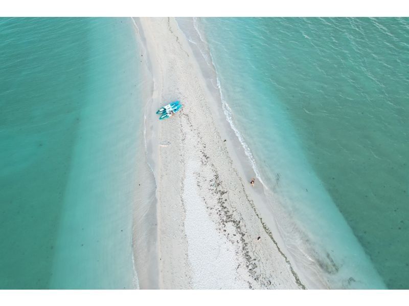 【沖縄・宮古島】幻の島「ユニの浜」サンセットカヤックツアー♪写真＆ドローン撮影付き！世界がオレンジ色にそまるとき、幻のサンセットが♪の紹介画像