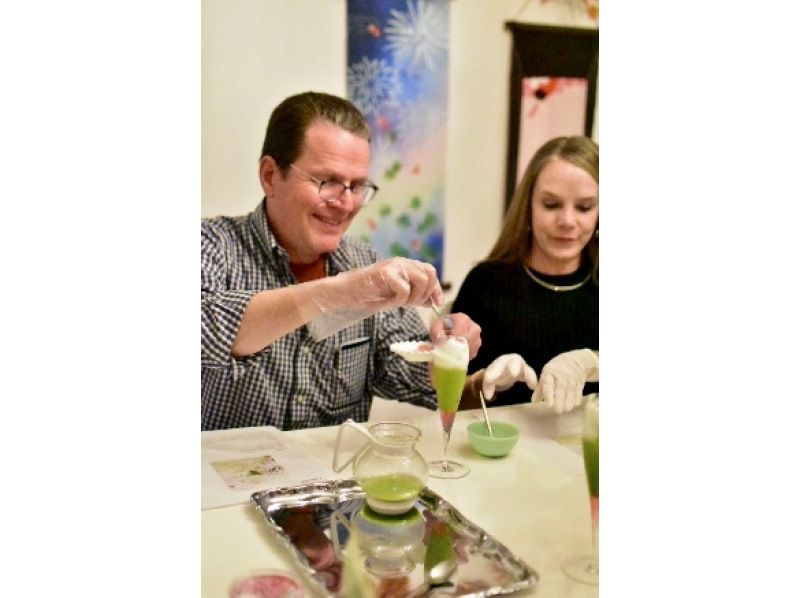 [Omotesando, Tokyo] Character rice cake (mochi) strawberry daifuku & matcha mocktail experience - Enjoy "Japanese" with easy-to-make Japanese sweets and non-alcoholic drinks! Recipes includedの紹介画像