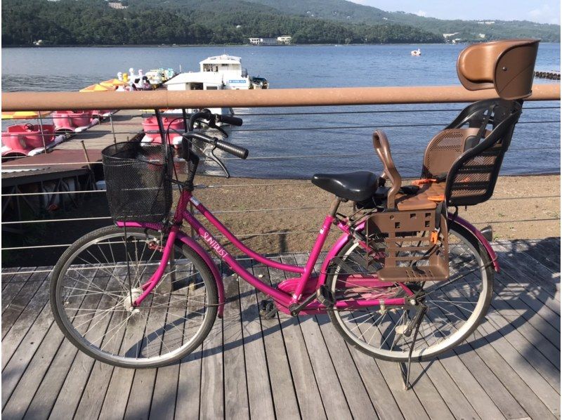 【山梨県・山中湖】レンタサイクル（1時間～2時間プラン）　山中湖一周におすすめ！（小さいお子様から大人まで❣）の紹介画像