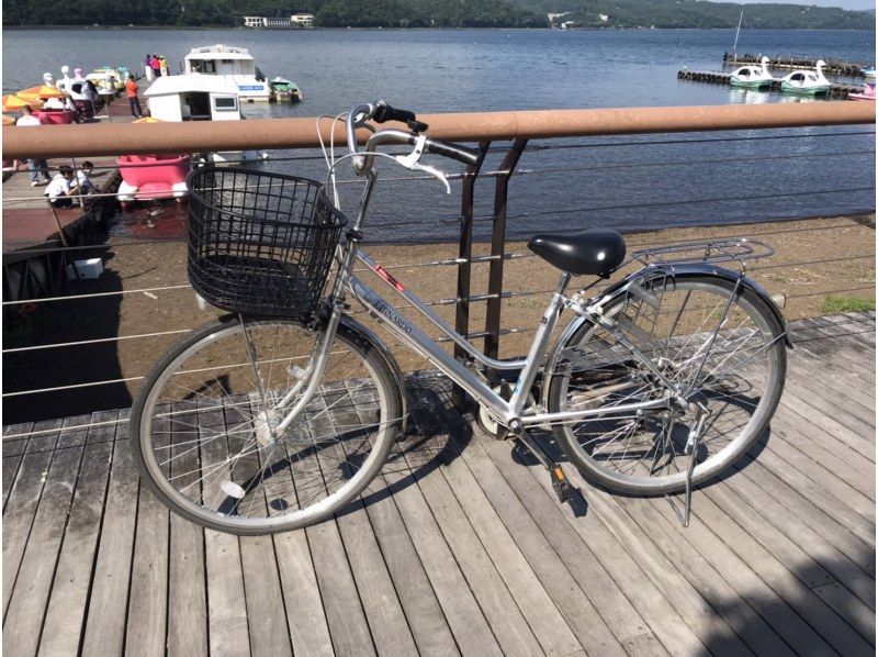 【山梨県・山中湖】レンタサイクル（1時間～2時間プラン）　山中湖一周におすすめ！（小さいお子様から大人まで❣）の紹介画像