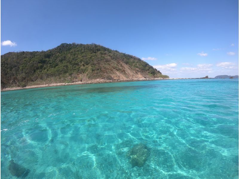 奄美大島★船でしか行けないコウトリビーチ【当日予約可能】ボートチャーター11名乗り(貸切3時間）ドローン空撮、GoPro動画での無料撮影付きの紹介画像