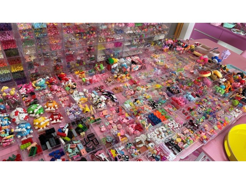 【愛知・東刈谷】選べるパーツ300点以上の中からオリジナルデコアイテムが作れる！駅から徒歩5分！駐車場〇お子様大歓迎！の紹介画像