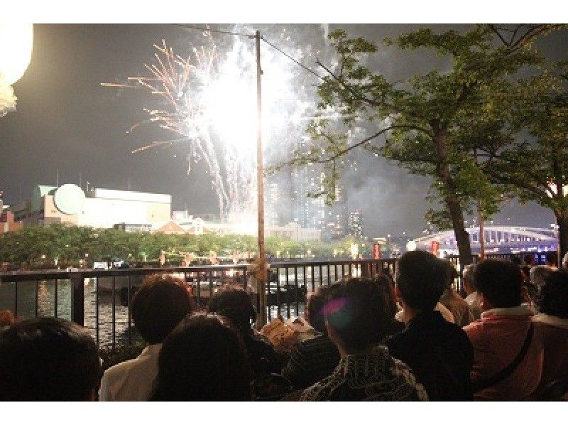 [Tenmabashi, Osaka] Held on Friday, July 25, 2025! Tenjin Festival Dedication Fireworks Display! Viewing plan from the bleachers ★ Lunch box + tea pack includedの紹介画像