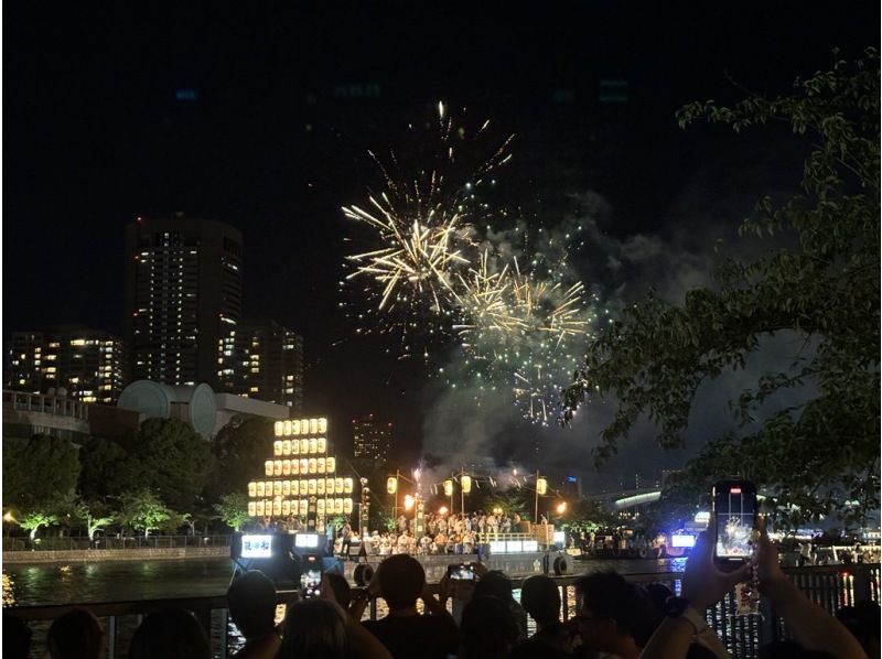 [Tenmabashi, Osaka] Held on Friday, July 25, 2025! Tenjin Festival Dedication Fireworks Display! Viewing plan from the bleachers ★ Lunch box + tea pack includedの紹介画像