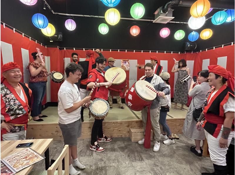 【KAWAII OSAKA×道顿堀屋台村联动】你的愿望或许会实现！？七夕浴衣×和太鼓体验之旅の紹介画像