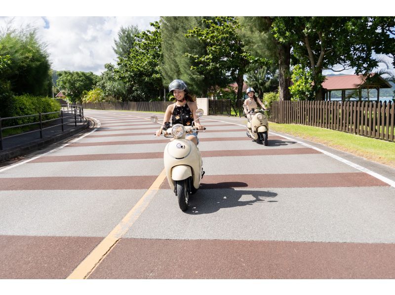 【沖縄本島・最北部 国頭村】原付バイクレンタル♪ 1名様でも気軽な50cc！4時間利用。辺戸岬やアスムイへGO！の紹介画像