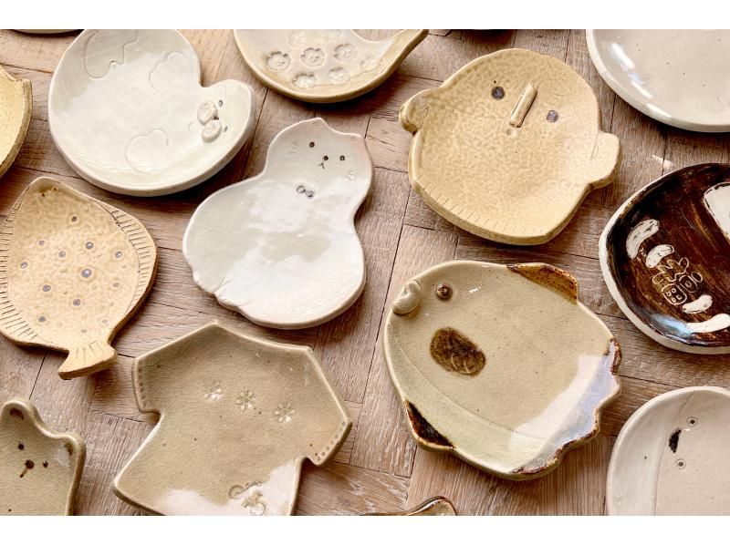 [Nagoya Sakae] Pottery experience to make a 5-inch serving bowl ☆ Make a plate with a diameter of about 20 cm to enjoy at home ♪の紹介画像