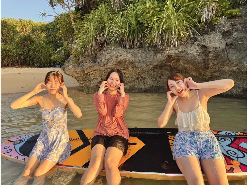 【石垣島 | 日落SUP】包含最新無人機航拍！享受兩人專屬的日落美景 / 免費照片數據の紹介画像