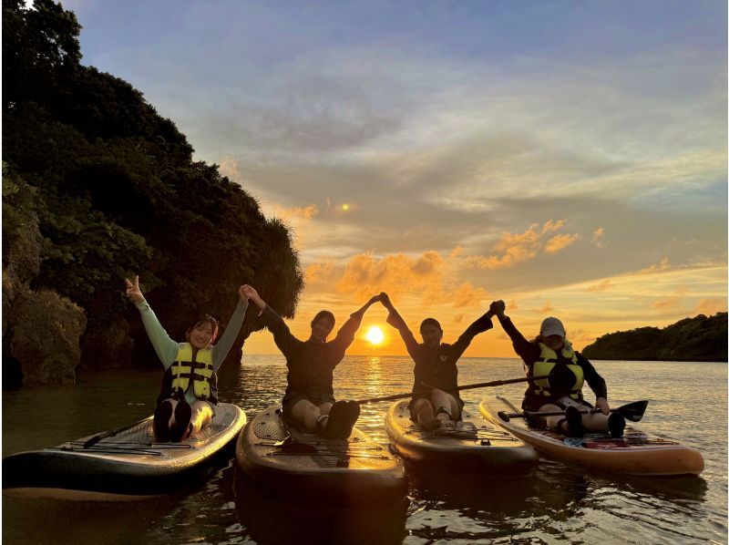 [Ishigaki Island | Sunset SUP] Spectacular aerial photography with a 5K drone! A special sunset experience & free photo dataの紹介画像