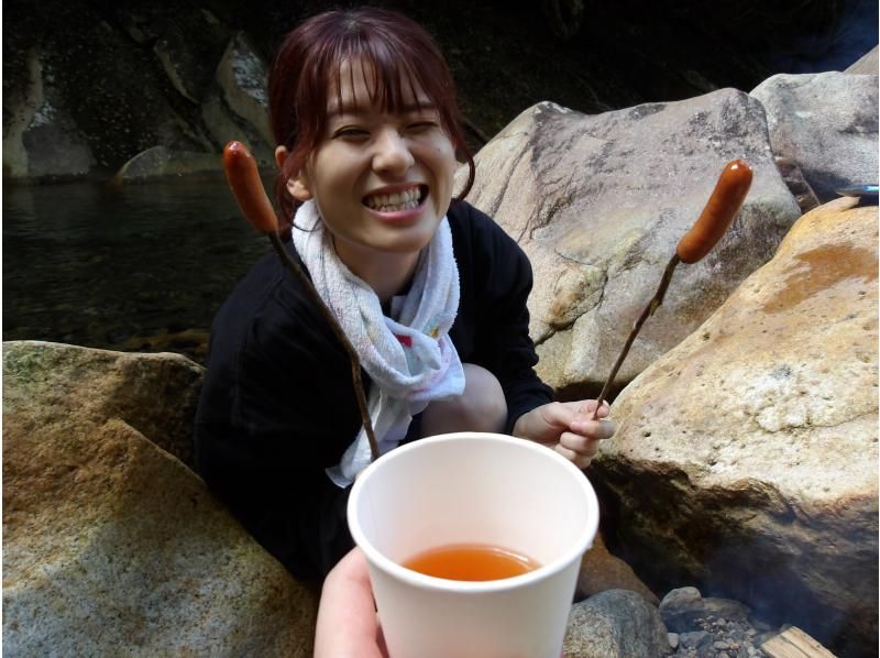 【大分・佐伯市】１組限定【日帰り】夏の藤河内渓谷/「沢歩き・観音小滝シャワー」(弁当/ｺｰﾋｰ/おやつ/♨️付)【装備無料】7～9月の紹介画像