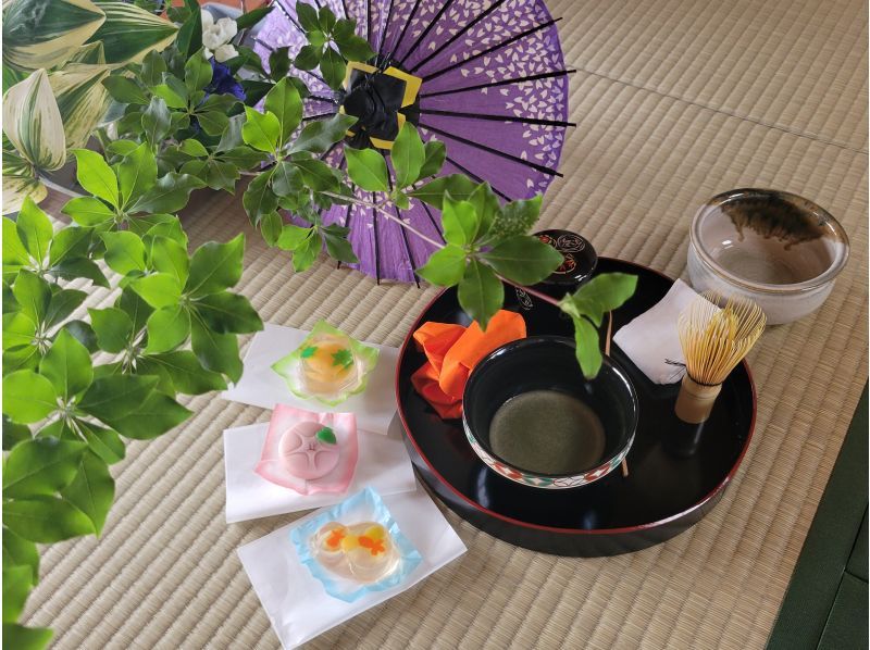 [長野、鹽尻]信州健康樂園茶室體驗茶道（初學者和外國人也歡迎！空手而來）の紹介画像